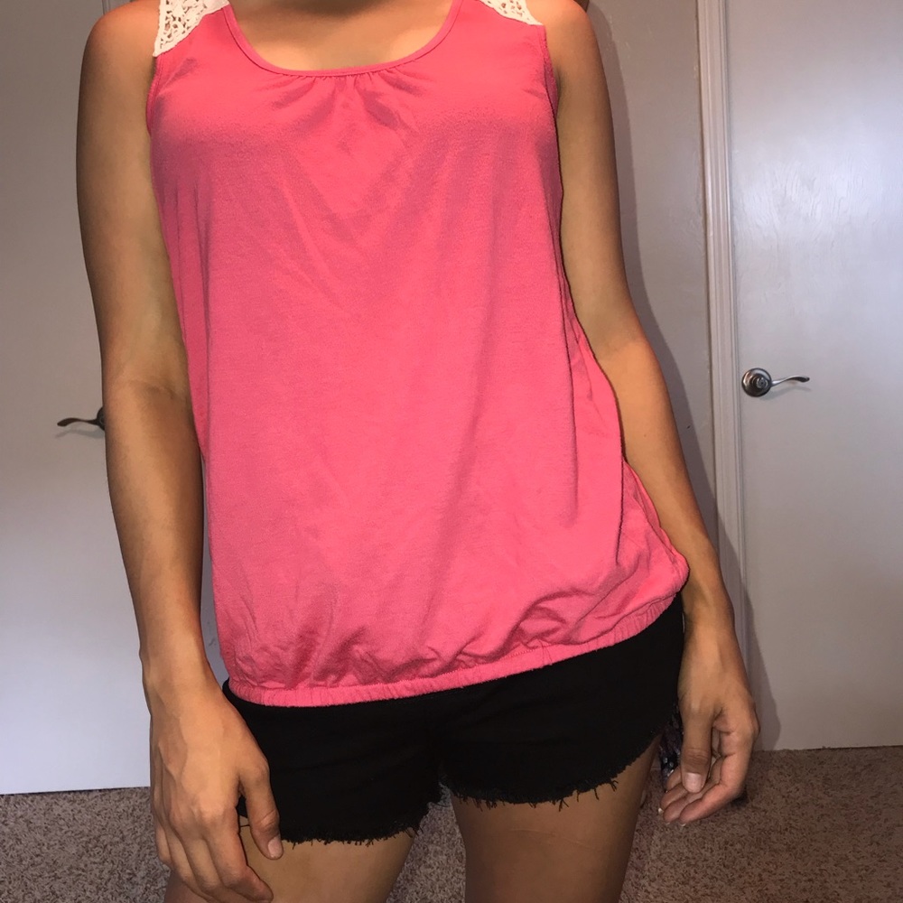 Pink top